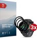 Rosso Hybrid Glass Geschikt voor Garmin Forerunner 970 - PMMA Glas Screen Protector - Ultradun Plexiglas - Horloge Beschermlaag (3-Pack)