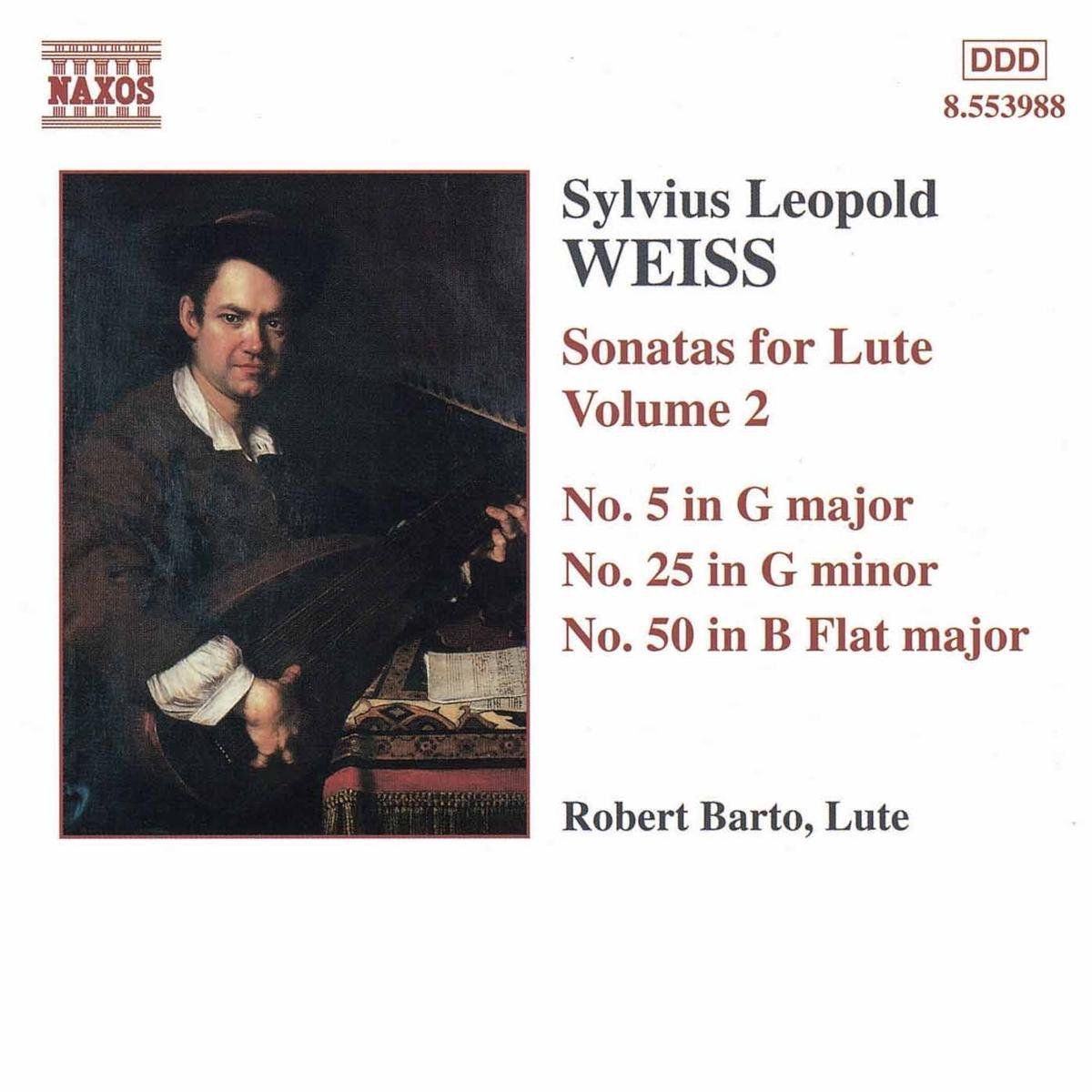 OUTHERE Weiss: Sonatas For Lute Vol.2