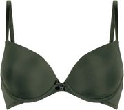 Hunkemöller Dames Lingerie Voorgevormde beugel bh Plunge - Groen - maat B65