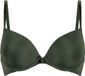 Hunkemöller Dames Lingerie Voorgevormde beugel bh Plunge - Groen - maat B65