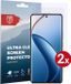 Rosso Screen Protector Geschikt voor Realme 12 Pro | Ultra Clear Duo Pack | TPU Folie | Case Friendly Beschermfolie | 2 Stuks