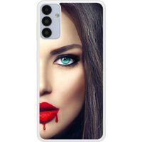 Samsung Bedrukt siliconen hoesje compatibel met Galaxy A13 5G Lèvres Sang