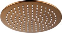 FortiFura Calvi Hoofddouche 25cm rond 7mm - PVD - geborsteld koper