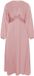 KAFFE Curve Damesjurk Kcjamie Lange Mouw V-hals Effen Polyester Zephyr CC Maat 52
