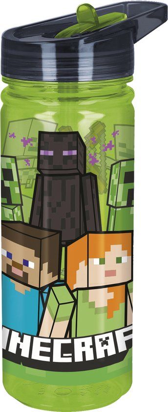 Stor Minecraft Tritan Drinkfles - 580 ml