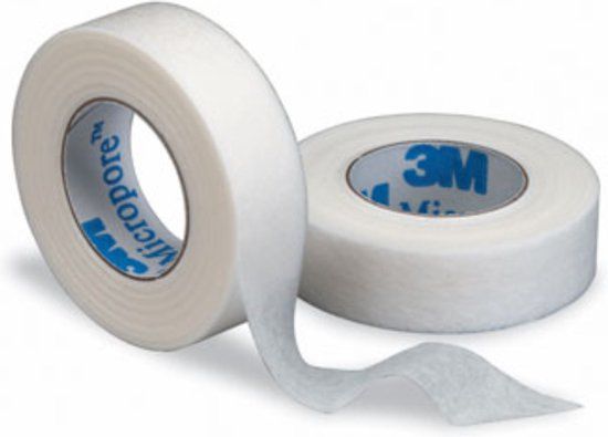 3M Micropore Tape - 1.25cm - White - Hypoallergenic - Medical Device
