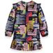 Scotch & Soda Fille Robe Seersucker Imprimée All-over Art Dept Collage Anth Taille : 12