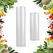 ASelected 2 rollen vacuümzakken 20 x 600 cm & 28 x 600 cm vacuümfolie vacuümzakken voor alle vacumeermachines, sterk en scheurvast, geschikt voor sous-vide, herbruikbare vacuümrollen