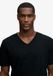 Superdry - Katoenen Linnen V-hals T-shirt Relaxed Pasvorm - Heren - T-shirts