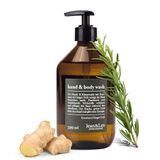 Jean & Len Hand & Body Wash Rosemary & Ginger, 500 ml