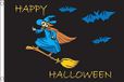 AZ FLAG Vlag Halloween-heks 90x60 cm Polyester 100D