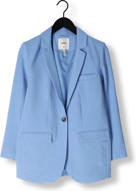 OBJECT OBJSIGRID L/S Blazer Dames - Lichtblauw - Maat 40