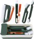Unyqoos® Set complète de brosses de jointoiement pour nettoyage intensif de salle de bain et cuisine