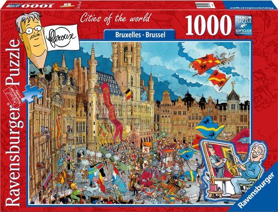 Ravensburger Fleroux - Brussel, cities of the world