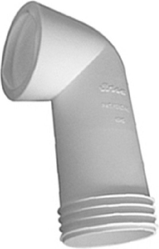 Wisa 301A Closetafvoermanchet - RVS - 1 cm