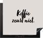 Merkloos KitchenYeah® Inductie beschermer 59x52 cm - Koffie zeurt niet - Inductie kookplaat accessoire