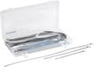 TRU COMPONENTS 1564900 Kabelbinder 127 mm, 201 mm, 326 mm 4.6 mm Zilver 50 stuk(s)