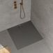 RIHO Douchebak RIHO NUVIA Purite 100x100x3 cm mat stone grey