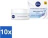 NIVEA Essentials Crème de jour - Crème hydratante pour le visage - Peau normale à mixte - SPF 30 - 50 ml - 10 pièces