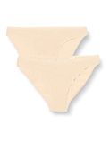Schiesser 2 PACK Mini Slip 95/5 - Dames Onderbroek - Zand Beige