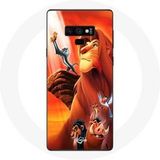 Maniacase Etui voor Samsung Galaxy Note 9 The Lion King Simba en Mufasa