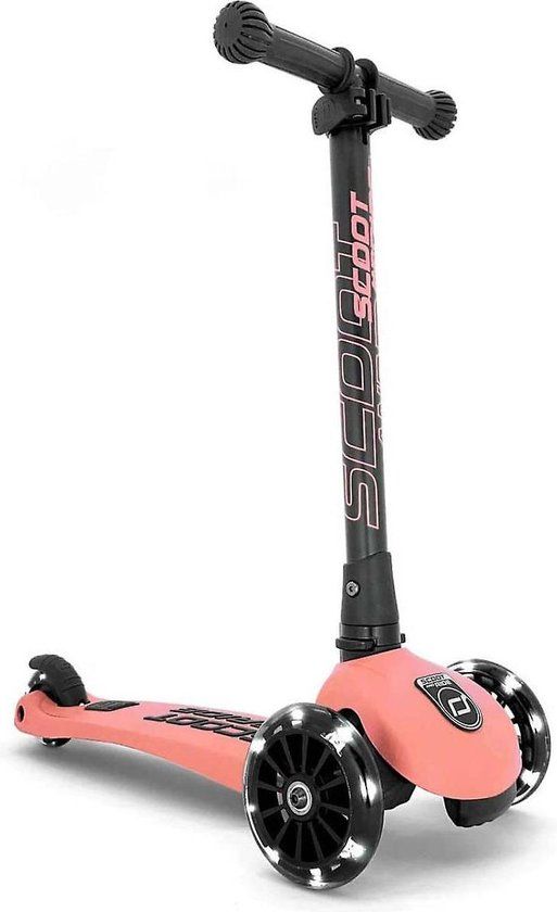 Scoot & Ride Highwaykick 3 Step - Peach | Kinderstep | Roze
