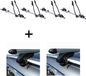 SAGITTAR 4x porte-vélos + porte-bagages VDP L120 compatibles avec la BMW Série 3 Touring Combi E46 99-05