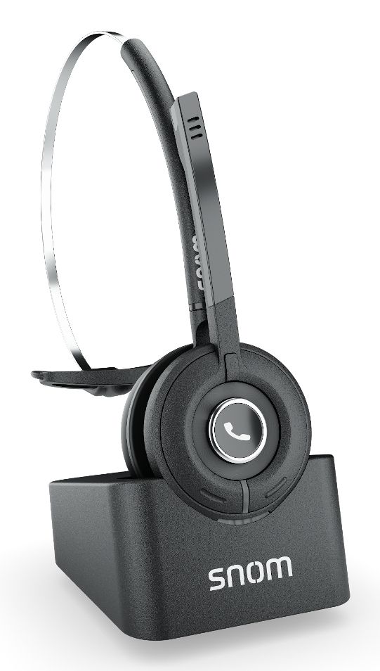 Snom A190 Headset - Draadloos - Hoofdband - Kantoor/Callcenter - Zwart