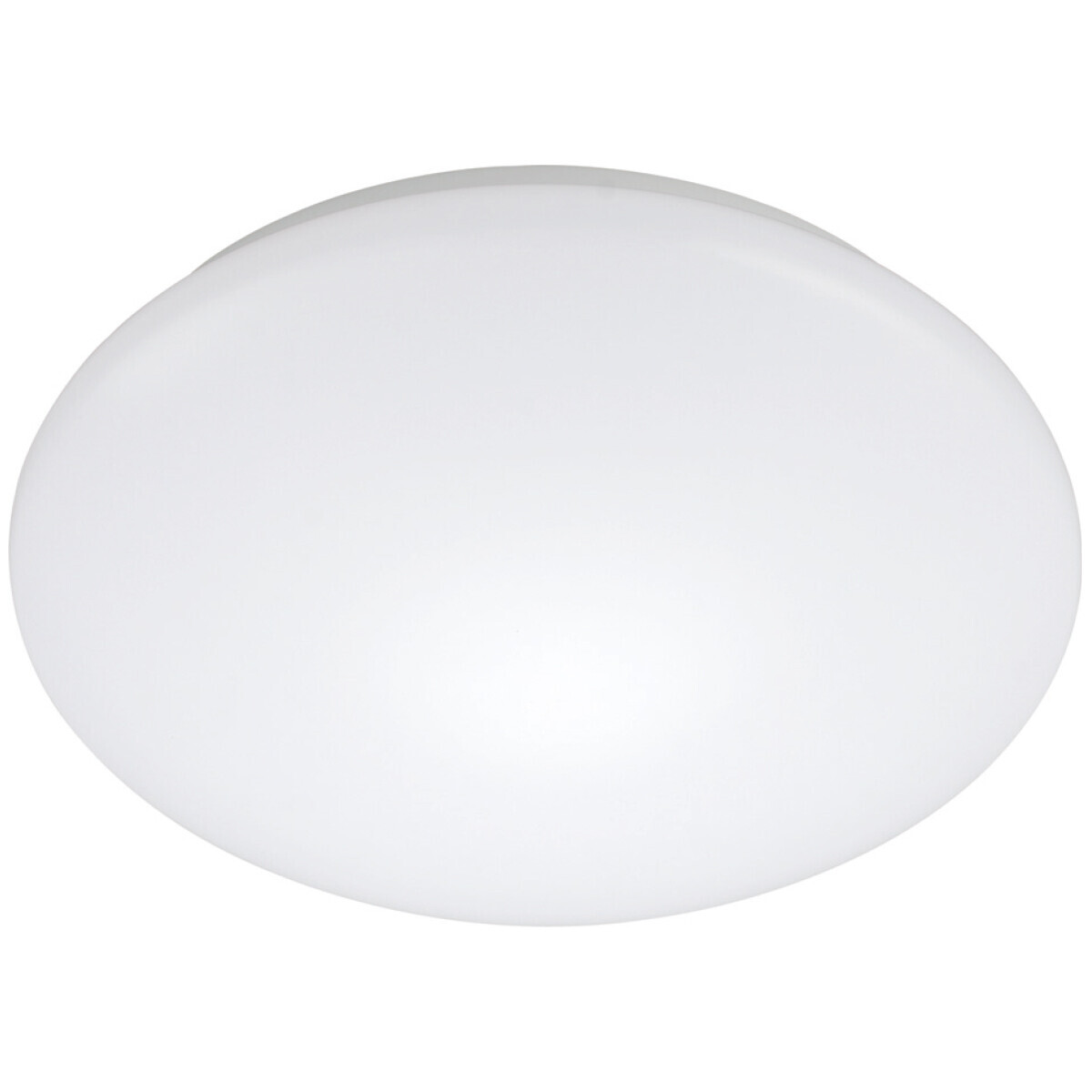 BES LED LED Plafondlamp met Bewegingssensor - Strum - 18W - Opbouw Rond - Natuurlijk Wit 4200K - 360Â° - Mat Wit - Aluminium