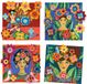Djeco creatieve knutselset Coyoacán - FSC MIX - schilderen en ontdekken