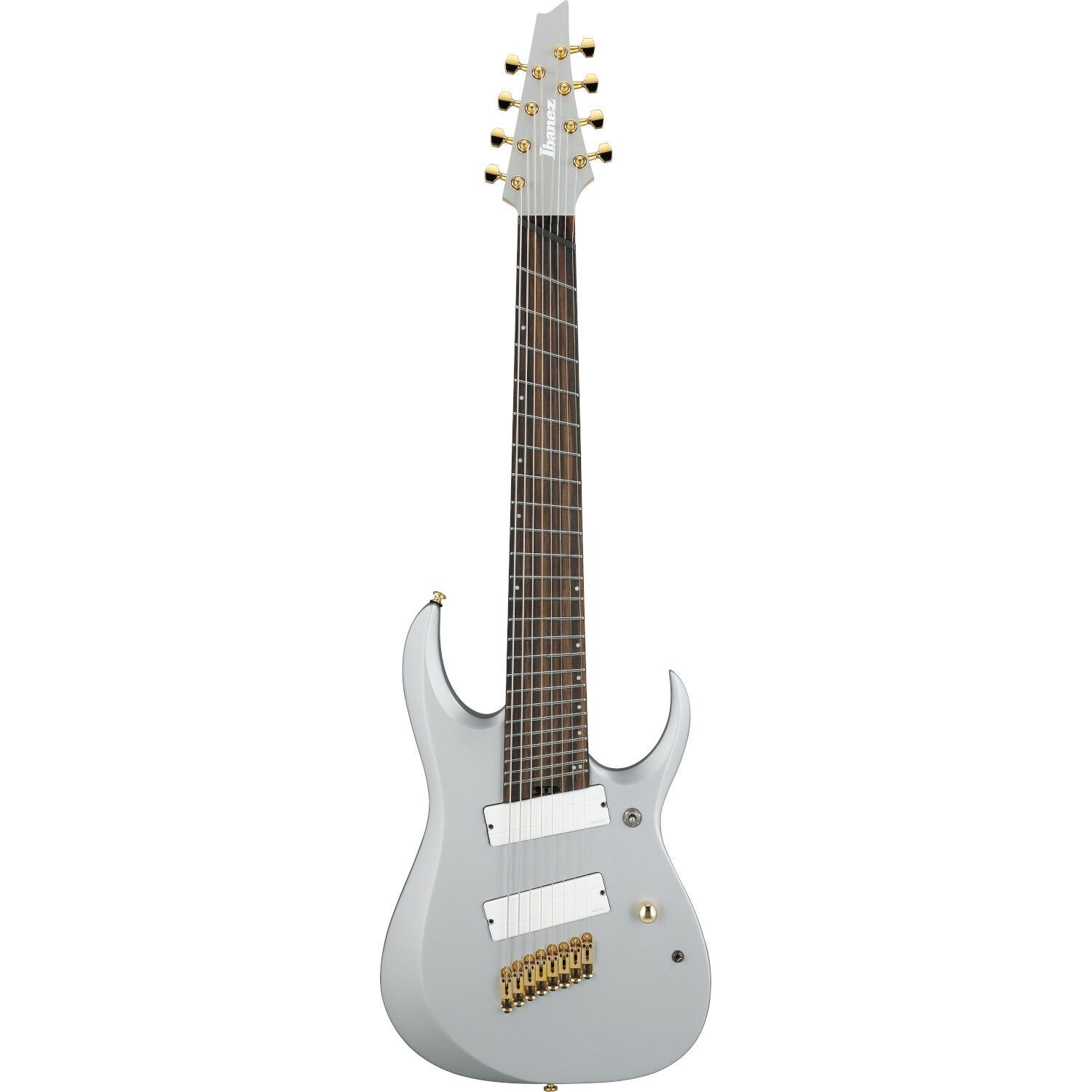 Ibanez RGDMS8 Axe Design Lab Classic Silver Matte 8-String Electric Guitar