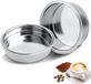 Filtre à café en acier inoxydable sans marque pour filtre de pression double couche de 51 mm - 1 ou 2 tasses
