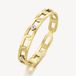 BROSWAY BWY20 Gold-plated armband met kristallen, staal, 6 cm, bangle, goud/transparant, voor dames