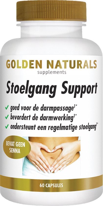 Golden Naturals Stoelgang Capsules 60 st