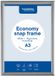 Europel Economy Kliklijst – Posterlijst – A3 – 42 x 29,7 cm – 25mm – Aluminium – Zilver