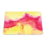Bonamaison Rechthoekige muismat met digitale print, antislip onderkant, voor kantoor en thuis, 22 x 18 cm