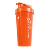 Best Body Nutrition Eiwitshaker, oranje, proteïneshaker, BPA-vrij, 700 ml