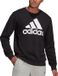 adidas - Big Logo French Terry Sweatshirt - Crew Sweater - Zwart - XL