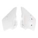 UFO PLAST Panneaux latéraux blanc Kawasaki KDX 200 1995-2024