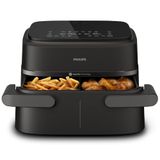 Philips Dubbele Airfryer 1000 7,1L - 2 manden met RapidAir