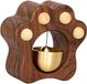 Sans marque Sonnette en forme de patte de chat – Pour porte, fenêtre, armoire, décoration festive
