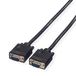 ROLINE VGA-kabel - beeldschermkabel naar HD D male connector - voor notebook aansluiting • grafische kaart • l projector zwart 20m