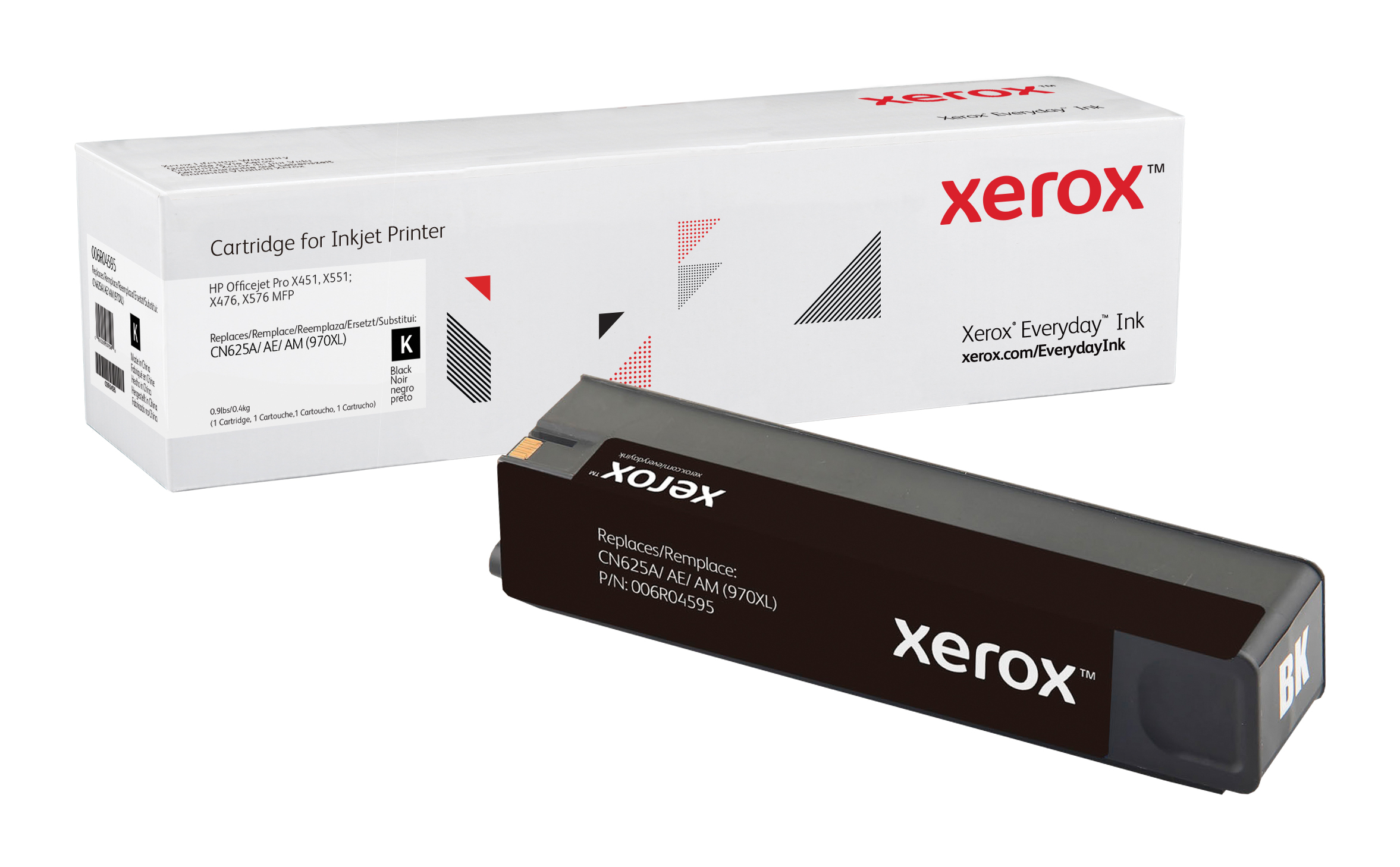 Xerox Everyday Zwart Toner vervangt de HP 970XL (CN625AE, CN625A, CN625AM), Hoog rendement