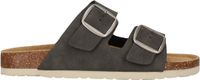 NOU Sandalen Bundao Dames Platte Sandalen Grijs