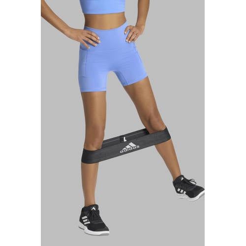 adidas Performance sportshort lichtblauw