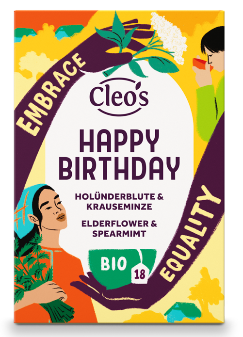 Cleo's Cleo's Happy Birthday Elderflower & Spearmint Bio