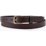Levi's Men's New Narrow Leather Brown Belt