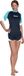Mares Rash Guard Loose Fit She Dives Rashguard Met Korte Mouwen Voor Dames Zwart M Vrouw