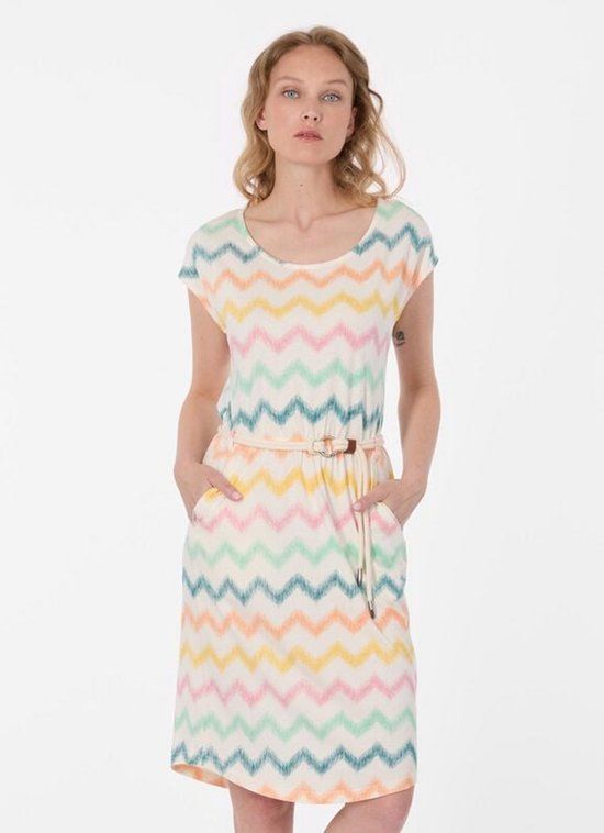 Ragwear LILITHE PRINT Dames Mini-jurk - meerkleurig - M