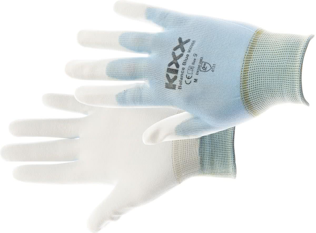 Kixx Tuinhandschoenen - Balance Blue maat 7 Blauw